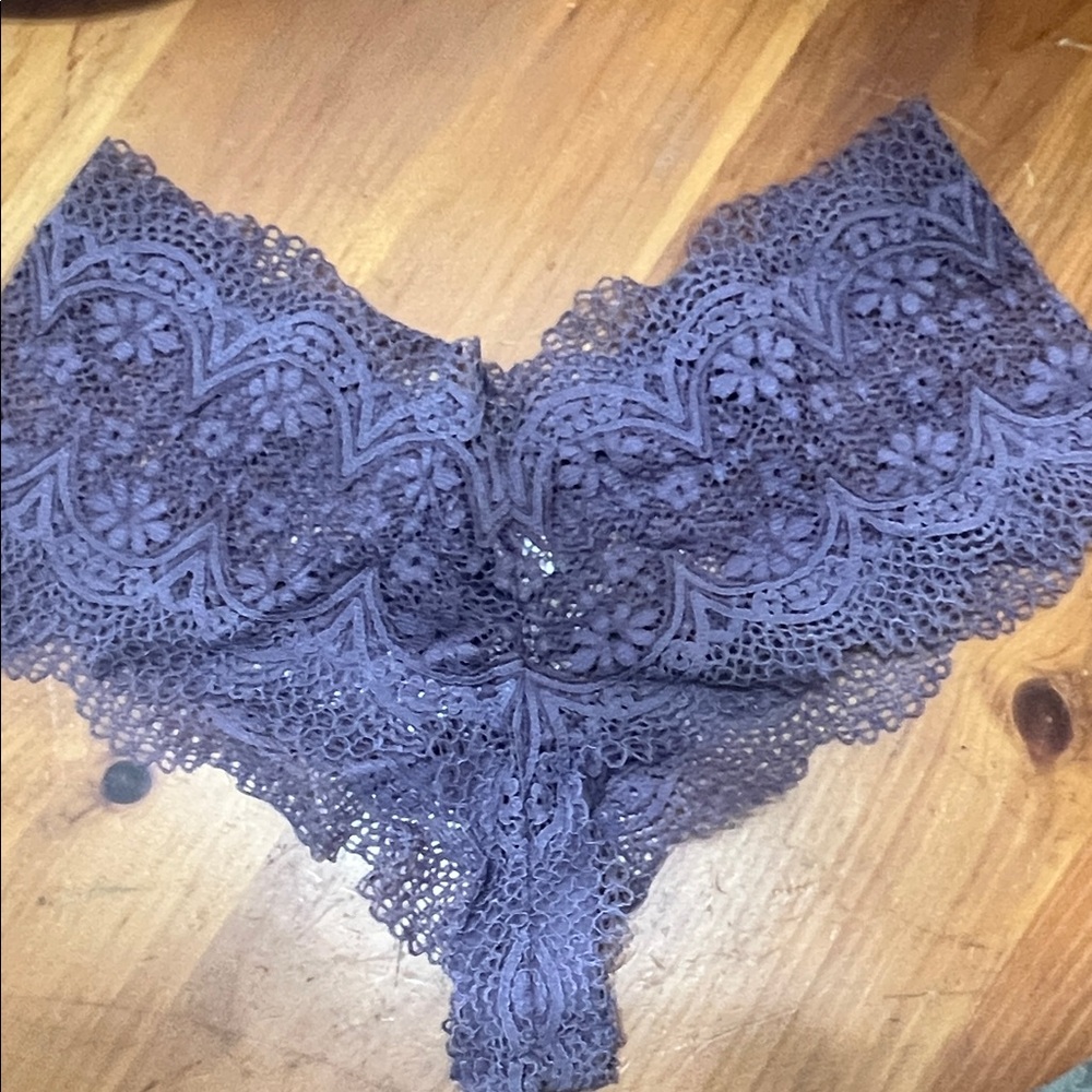 Victoria's Secret Purple Lace Panties